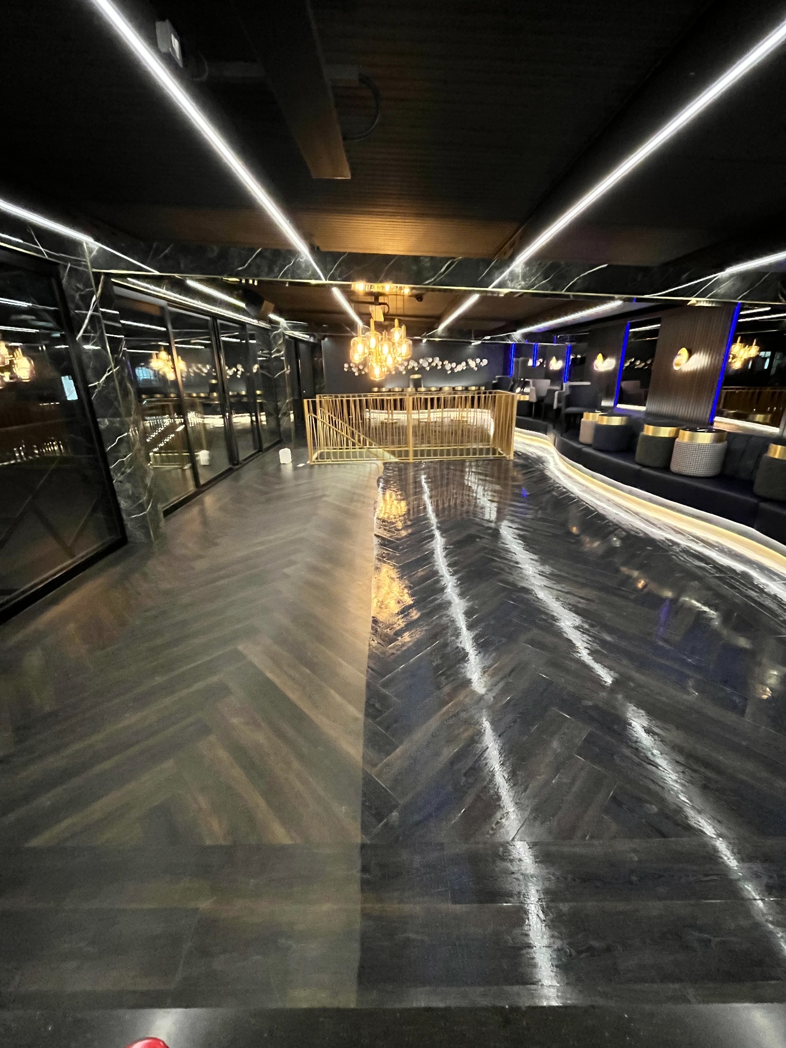 Commercial floor restoration